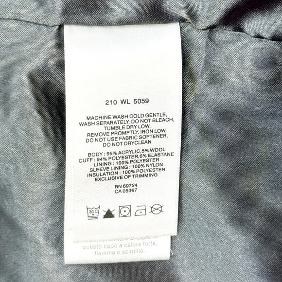 Columbia Women's Black Maroon Plaid Wool Blend Jacket - S - Picture 9 of 10